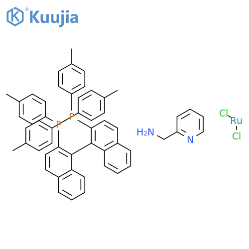 (R)-Tol-Binap RuCl2 AMPY structure