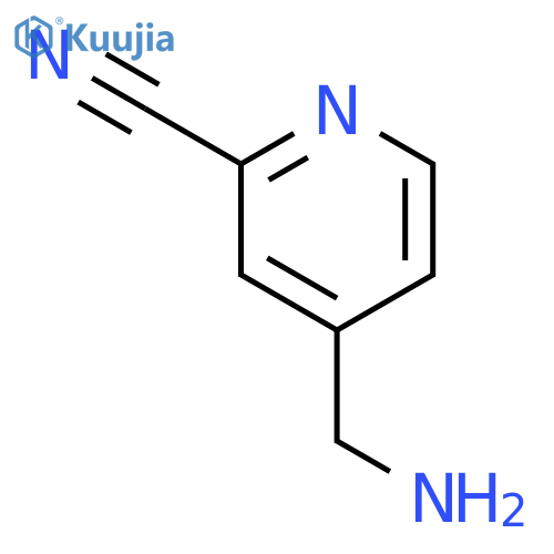 4-(aminomethyl)pyridine-2-carbonitrile structure