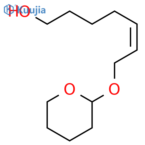 5-HEPTEN-1-OL, 7-[(TETRAHYDRO-2H-PYRAN-2-YL)OXY]-, (Z)- structure