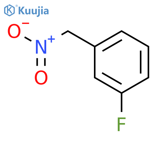 1-fluoro-3-(nitromethyl)benzene structure