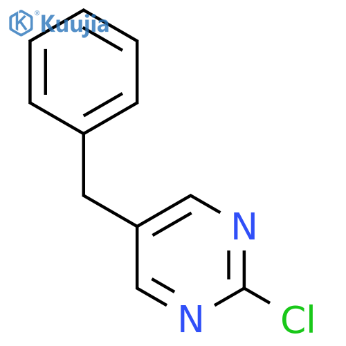 5-BENZYL-2-CHLORO-PYRIMIDINE structure