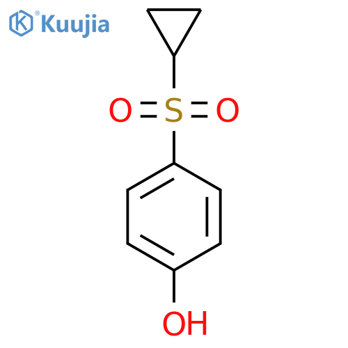 4-(cyclopropanesulfonyl)phenol structure