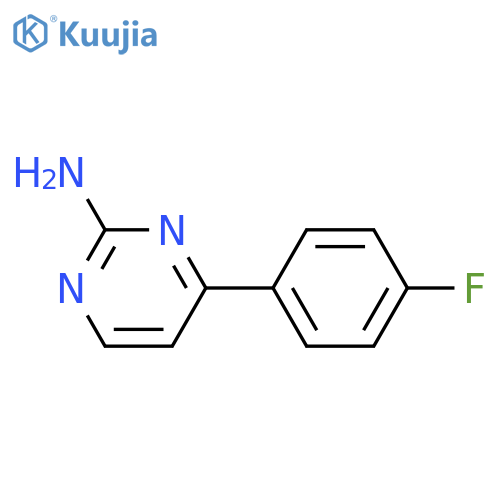 4-(4-Fluorophenyl)pyrimidin-2-amine structure