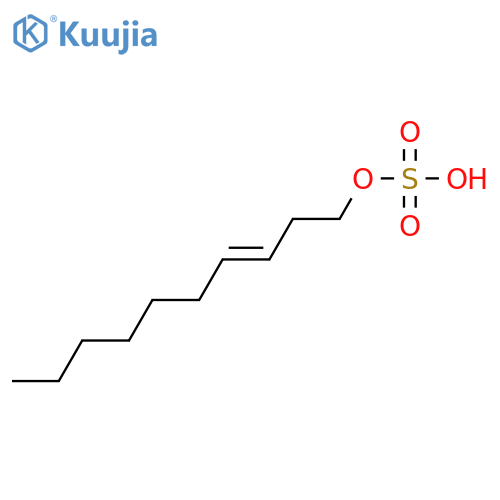 3-Decen-1-ol; (Z)-form, Sulfate structure