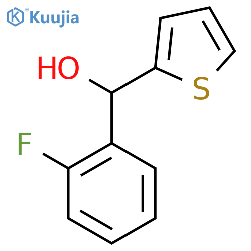 (2-Fluorophenyl)(thiophen-2-yl)methanol structure