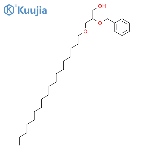 1-O-Octadecyl-2-O-benzyl-rac-glycerol structure