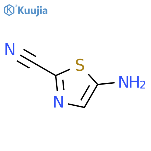 5-amino-1,3-thiazole-2-carbonitrile structure