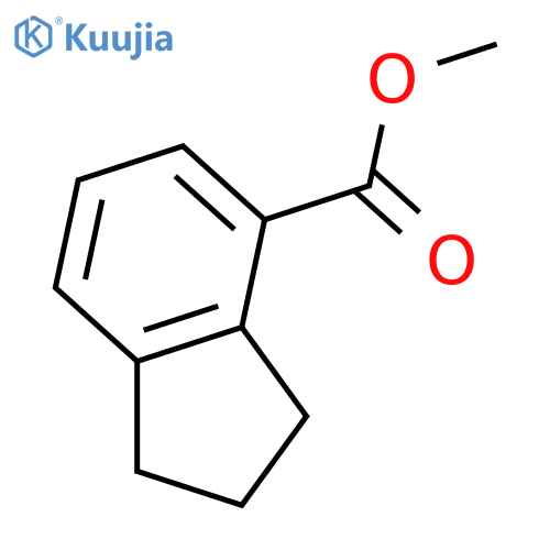 Methyl 2,3-dihydro-1H-indene-4-carboxylate structure