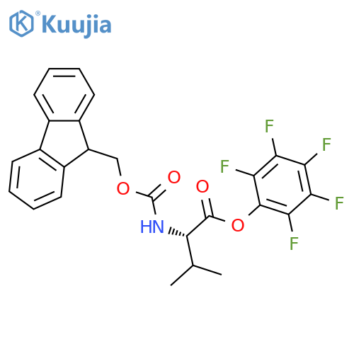 Fmoc-Val-OPfp structure