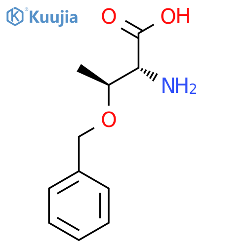O-Benzyl-D-threonine structure