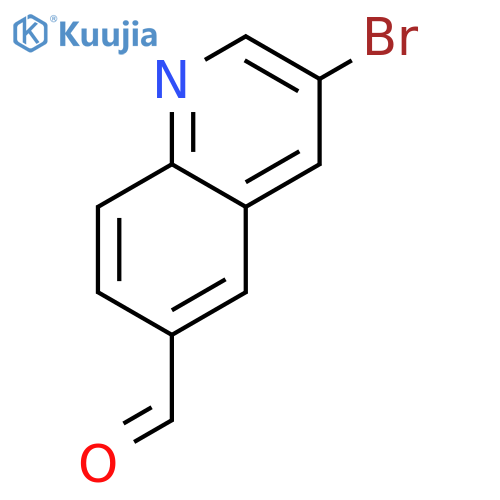 3-Bromoquinoline-6-carbaldehyde structure