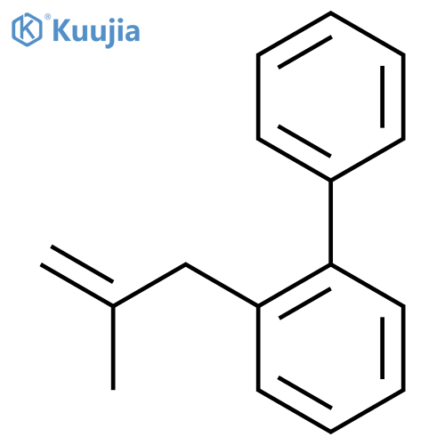 3-(2-Biphenyl)-2-methyl-1-propene structure