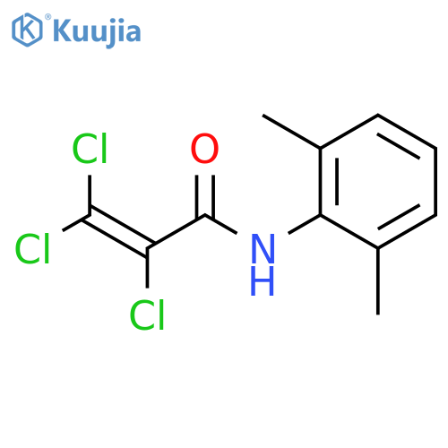 2,3,3-trichloro-N-(2,6-dimethylphenyl)prop-2-enamide structure