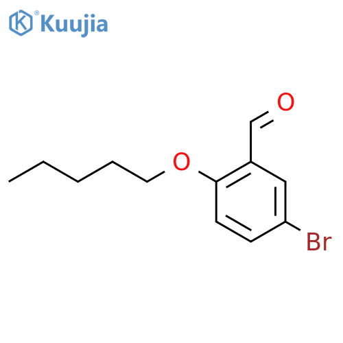 5-Bromo-2-(pentyloxy)benzaldehyde structure