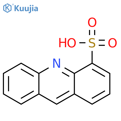 4-Acridinesulfonic acid structure