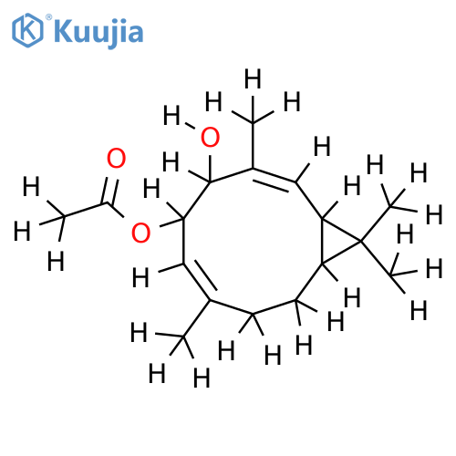 2-Ac-(2beta,3alpha)-2,3-Dihydroxybicyclogermacrene structure
