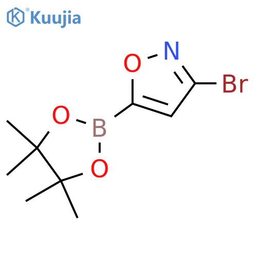 3-Bromo-isoxazole-5-boronic Acid pinacol ester structure