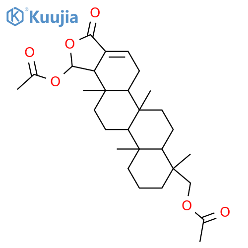 19,25-Dihydroxy-16-scalaren-24,25-olide; 25α-form, Di-Ac structure