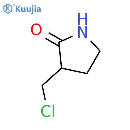 3-(chloromethyl)pyrrolidin-2-one structure