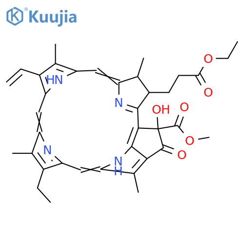 Phaeophorbide a; 10-Hydroxy, 3''-Et ester structure