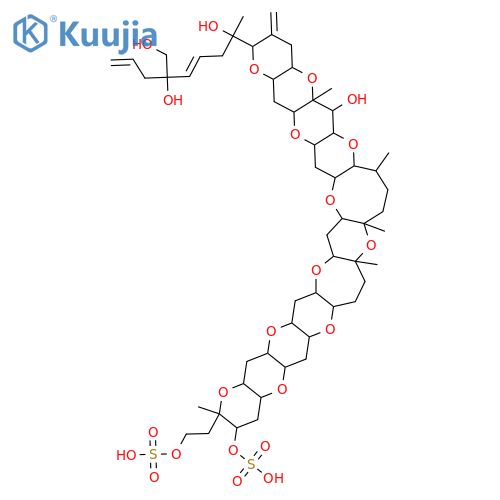 41a-Homoyessotoxin; 44,55-Dihydro, 44,55-dihydroxy structure