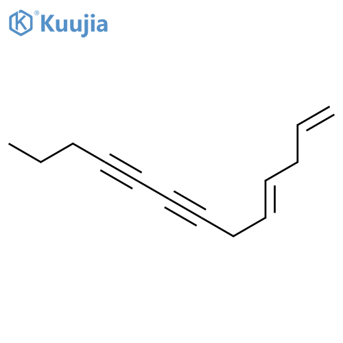 (Z)-1,4-Tridecadiene-7,9-diyne structure