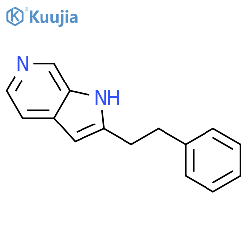 2-Phenethyl-1h-pyrrolo-[2,3-c]-pyridine structure