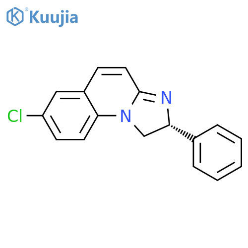 IMIDAZO[1,2-A]QUINOLINE, 7-CHLORO-1,2-DIHYDRO-2-PHENYL-, (2R)- structure