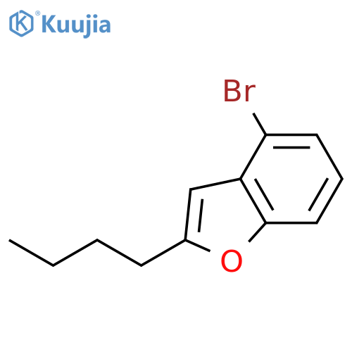 4-Bromo-2-butylbenzofuran structure