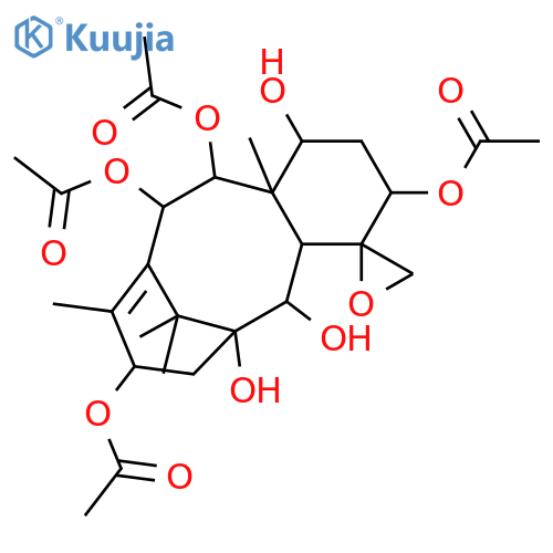 4,20-Epoxy-11-taxene-1,2,5,7,9,10,13-heptol; (1β,2α,4β,5α,7β,9α,10β,13α)-form, 5,9,10,13-Tetra-Ac structure