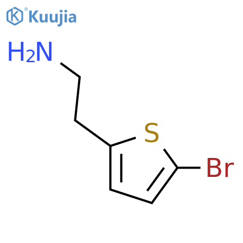 2-(5-Bromothiophen-2-yl)ethan-1-amine structure