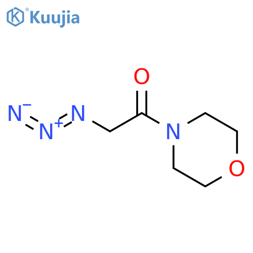 4-(Azidoacetyl)morpholine structure
