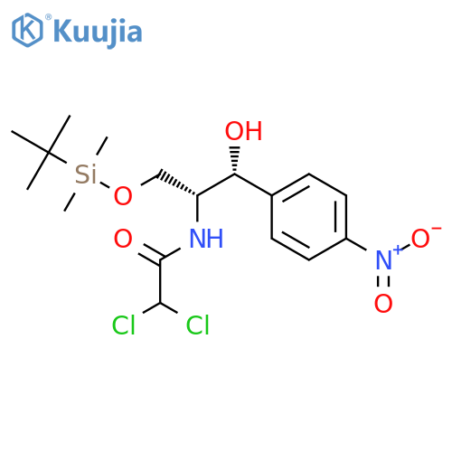 Chloramphenicol O-tert-Butyldimethylsilyl Ether structure