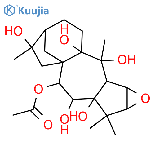 2,3-Epoxy-5,6,7,9,10,16-grayanotoxanehexol; (1α,2β,3β,5β,6β,7α,9β,10α,16α)-form, 7-Ac structure
