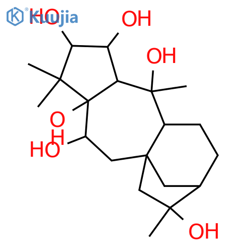 2,3,5,6,10,16-Grayanotoxanehexol; (1β,2β,3β,5β,6β,10β,16α)-form structure
