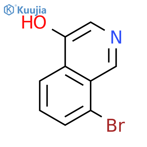 8-Bromoisoquinolin-4-ol structure