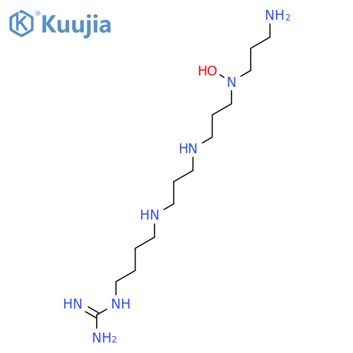 2,7,11,15-Tetraazaoctadecanimidamide, 18-amino-15-hydroxy- structure