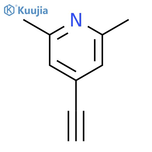 4-ethynyl-2,6-dimethylpyridine structure