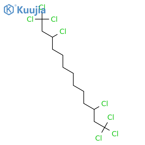 1,1,1,3,11,13,13,13-OCTACHLOROTRIDECANE structure