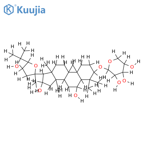 3-O-beta-D-xylopyranosylcycloastragenol structure