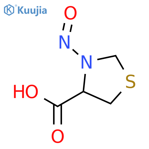 (4R)-N-Nitroso Thiazolidine-4-carboxylic Acid structure