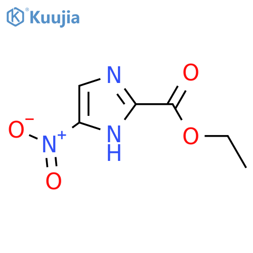 Ethyl 5-nitro-1H-imidazole-2-carboxylate structure