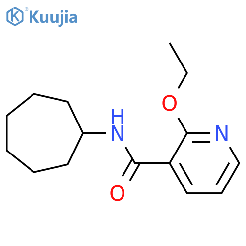 N-Cycloheptyl-2-ethoxynicotinamide structure