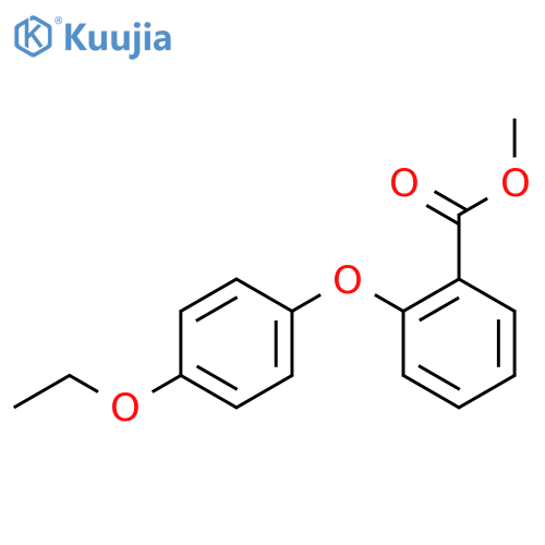 Methyl 2-(4-ethoxyphenoxy)benzoate structure