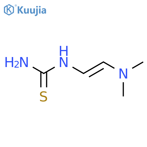 N-(Dimethylamino)methylene-N'-methylthiourea structure