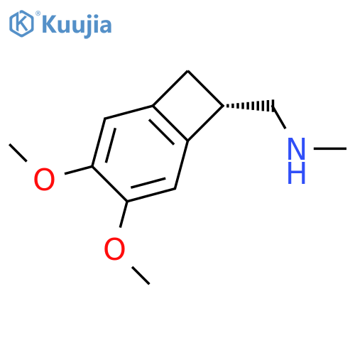 {[(7S)-3,4-dimethoxybicyclo[4.2.0]octa-1(6),2,4-trien-7-yl]methyl}(methyl)amine structure