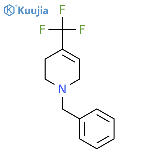 1-Benzyl-4-(trifluoromethyl)-1,2,3,6-tetrahydropyridine structure