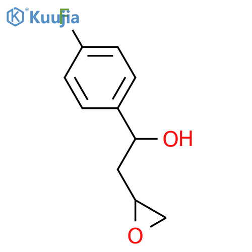 2-Oxiraneethanol, α-(4-fluorophenyl)- structure