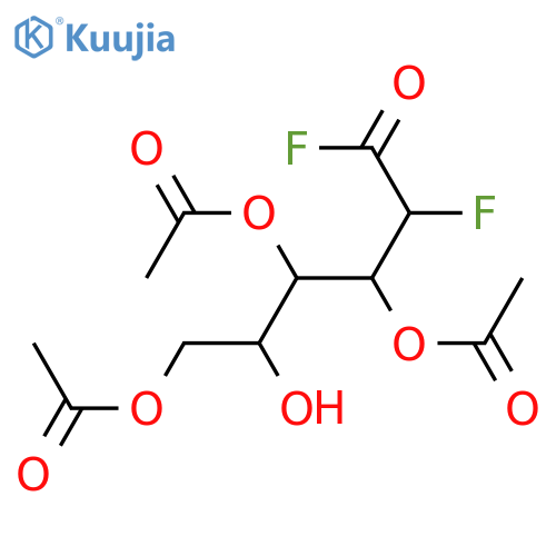 Fluoro 2-Deoxy-2-fluoro-3,4,6-tri-O-acetyl-D-glucose structure