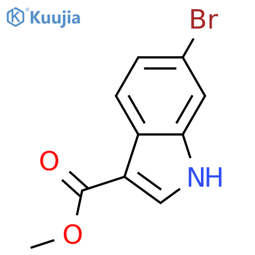 Methyl 6-bromo-1H-indole-3-carboxylate structure